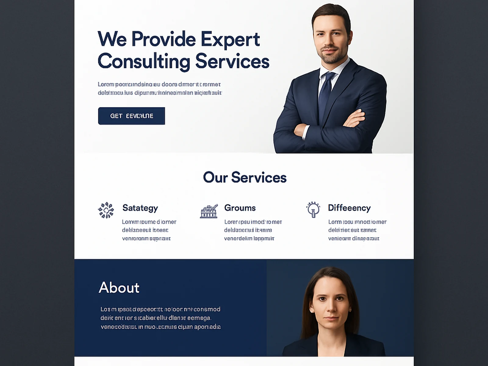 Meridian Consulting: from outdated to authoritative in 18 days.