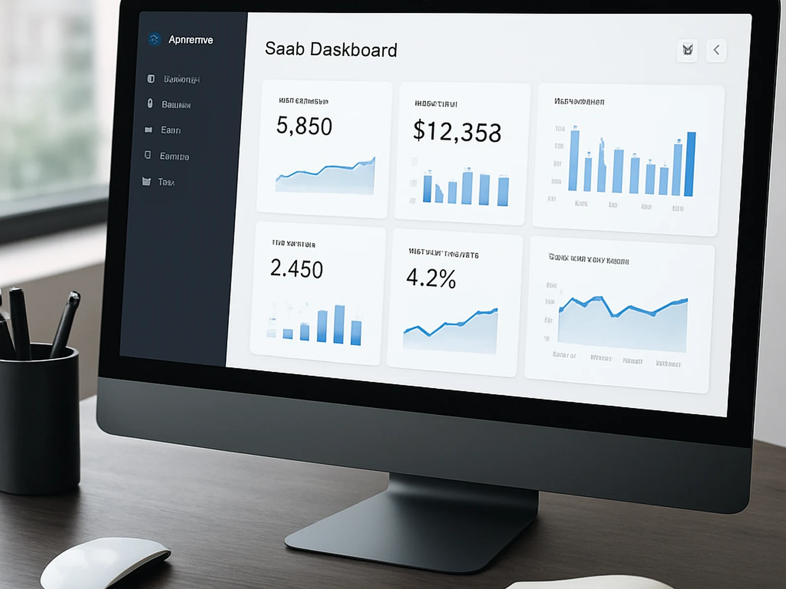 NovaTech: product dashboard redesign across 40+ screens.